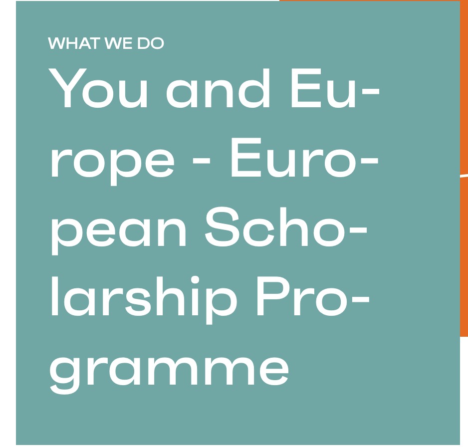 European Scholarship Programme - You and Europe